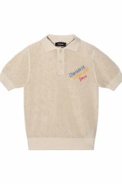 Dsquared2 cream Polo capsule 'Summer Lovers'