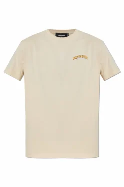 Dsquared2 cream T-shirt with logo