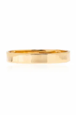 Dsquared2 GOLD Brass bracelet with engraved logo