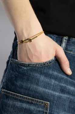 Dsquared2 GOLD Brass bracelet