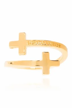 Dsquared2 GOLD Brass ring