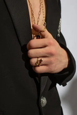 Dsquared2 GOLD Brass ring