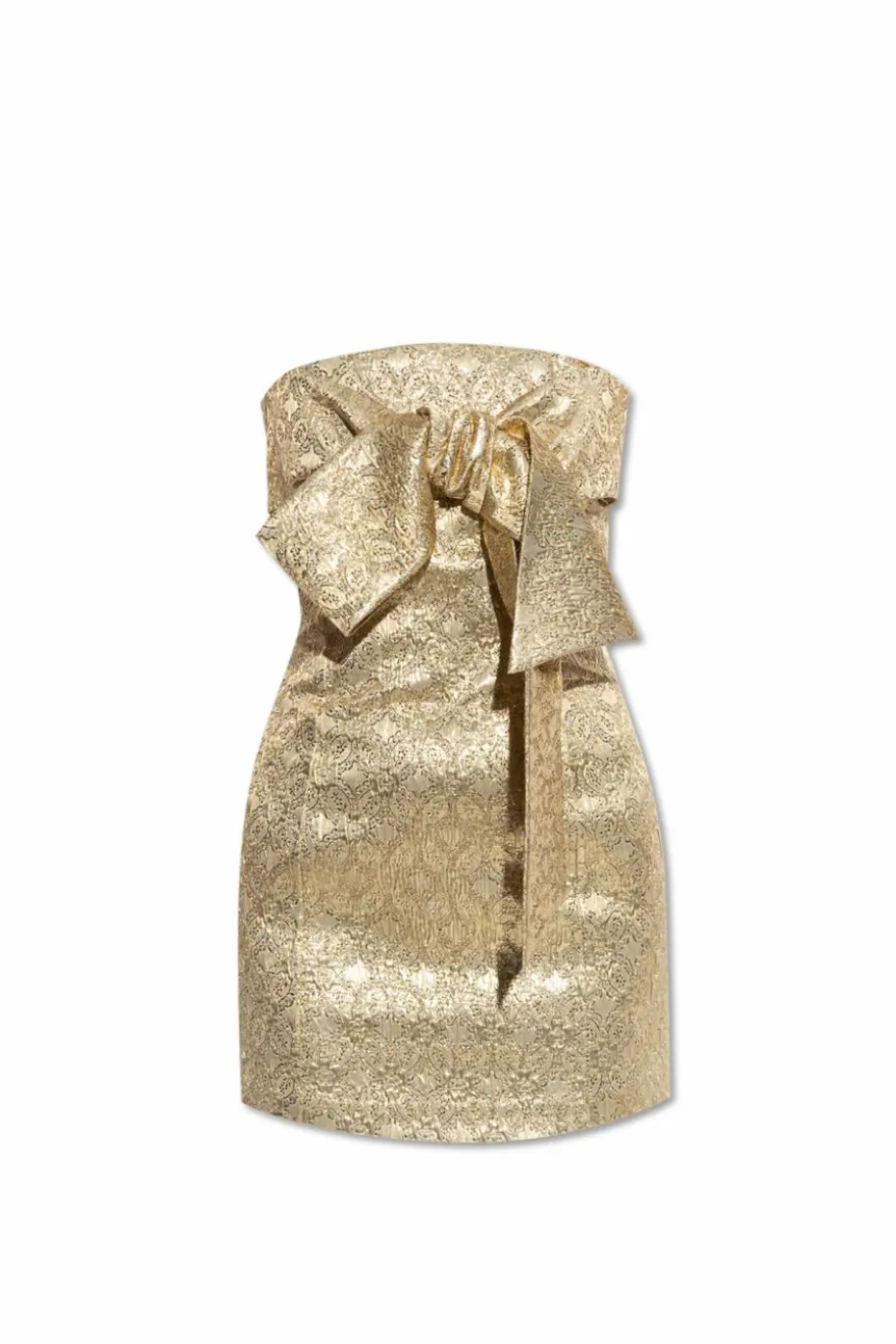 Dsquared2 GOLD Short dress with bare shoulders