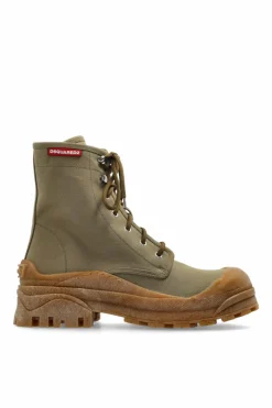 Dsquared2 GREEN Ankle boots