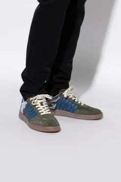Dsquared2 GREEN "Boxer" sports shoes