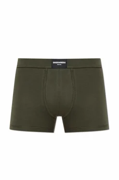 Dsquared2 GREEN Boxers with logo