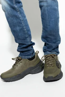 Dsquared2 GREEN "Faster" sports shoes