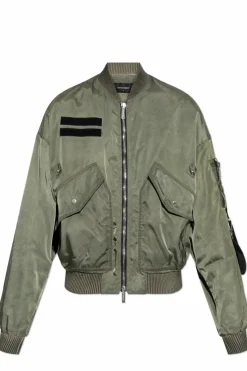 Dsquared2 GREEN Jacket type bomber