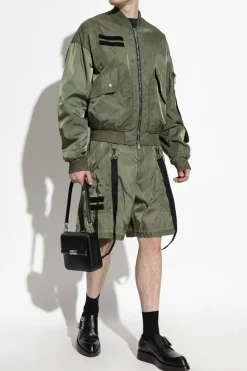 Dsquared2 GREEN Jacket type bomber