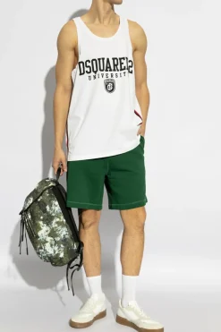 Dsquared2 GREEN Logo shorts