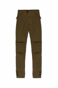 Dsquared2 GREEN Pants with tapered legs