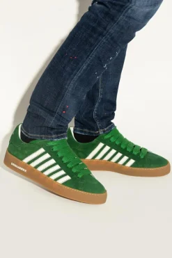 Dsquared2 GREEN "Rapper's Delight" sports shoes