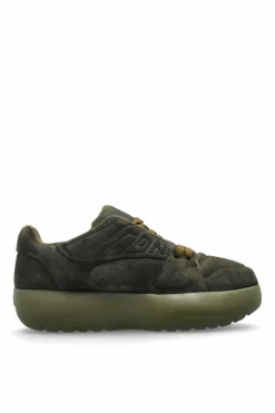Dsquared2 GREEN Suede sports shoes "Puffer"