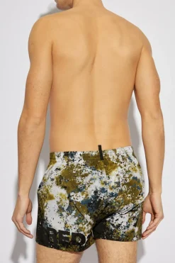 Dsquared2 GREEN Swim trunks
