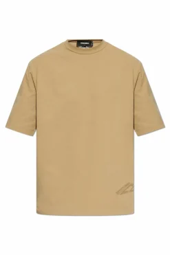 Dsquared2 GREEN T-shirt with logo