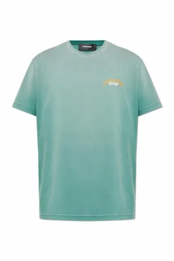 Dsquared2 GREEN T-shirt with logo