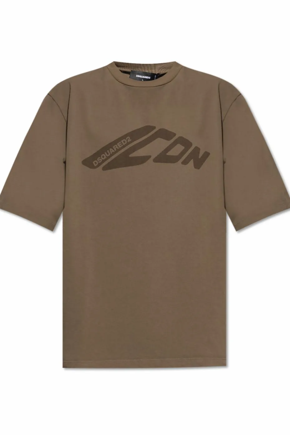 Dsquared2 GREEN T-shirt with logo