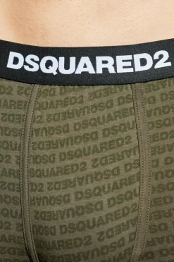 Dsquared2 GREEN Underwear set: t-shirt and briefs