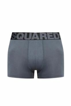 Dsquared2 GREY Cotton boxers with logo