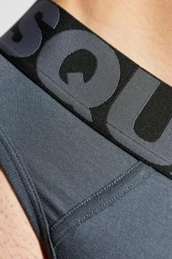 Dsquared2 GREY Cotton briefs with logo