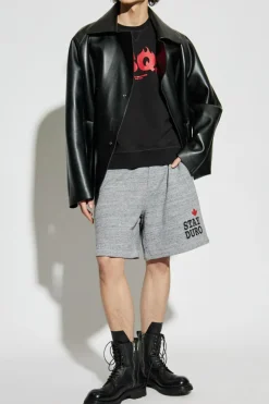 Dsquared2 GREY Cotton shorts