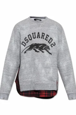 Dsquared2 GREY Sweatshirt with logo