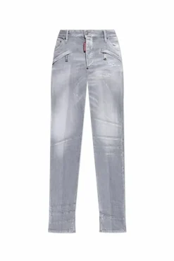 Dsquared2 GREY Tapered leg jeans