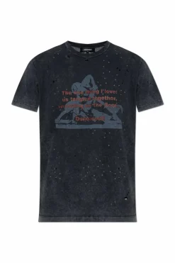 Dsquared2 GREY T-shirt with print