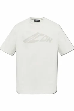 Dsquared2 GREY T-shirt with printed logo