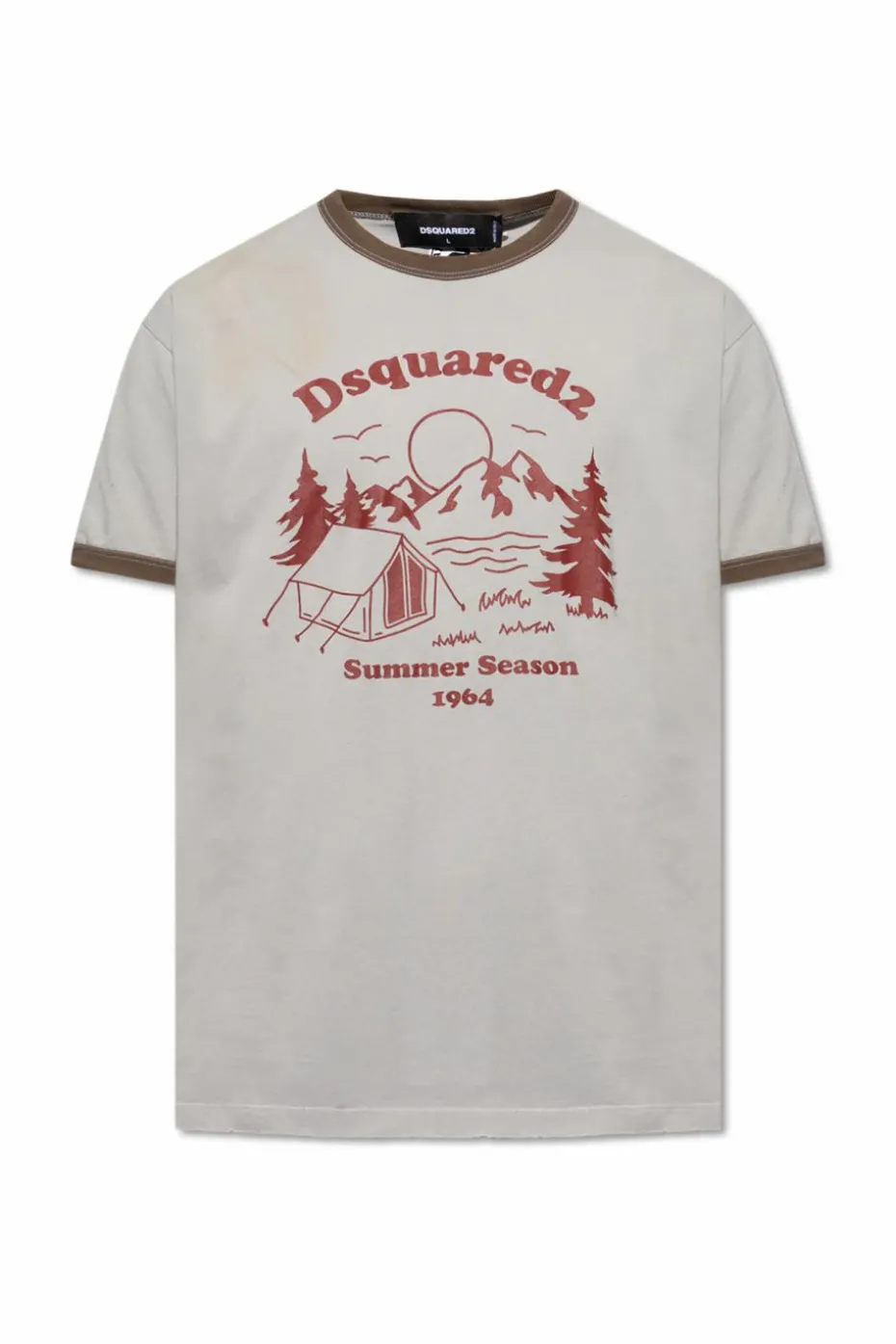 Dsquared2 GREY T-shirt with logo