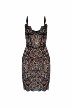 Dsquared2 MULTICOLOUR Short dress with straps