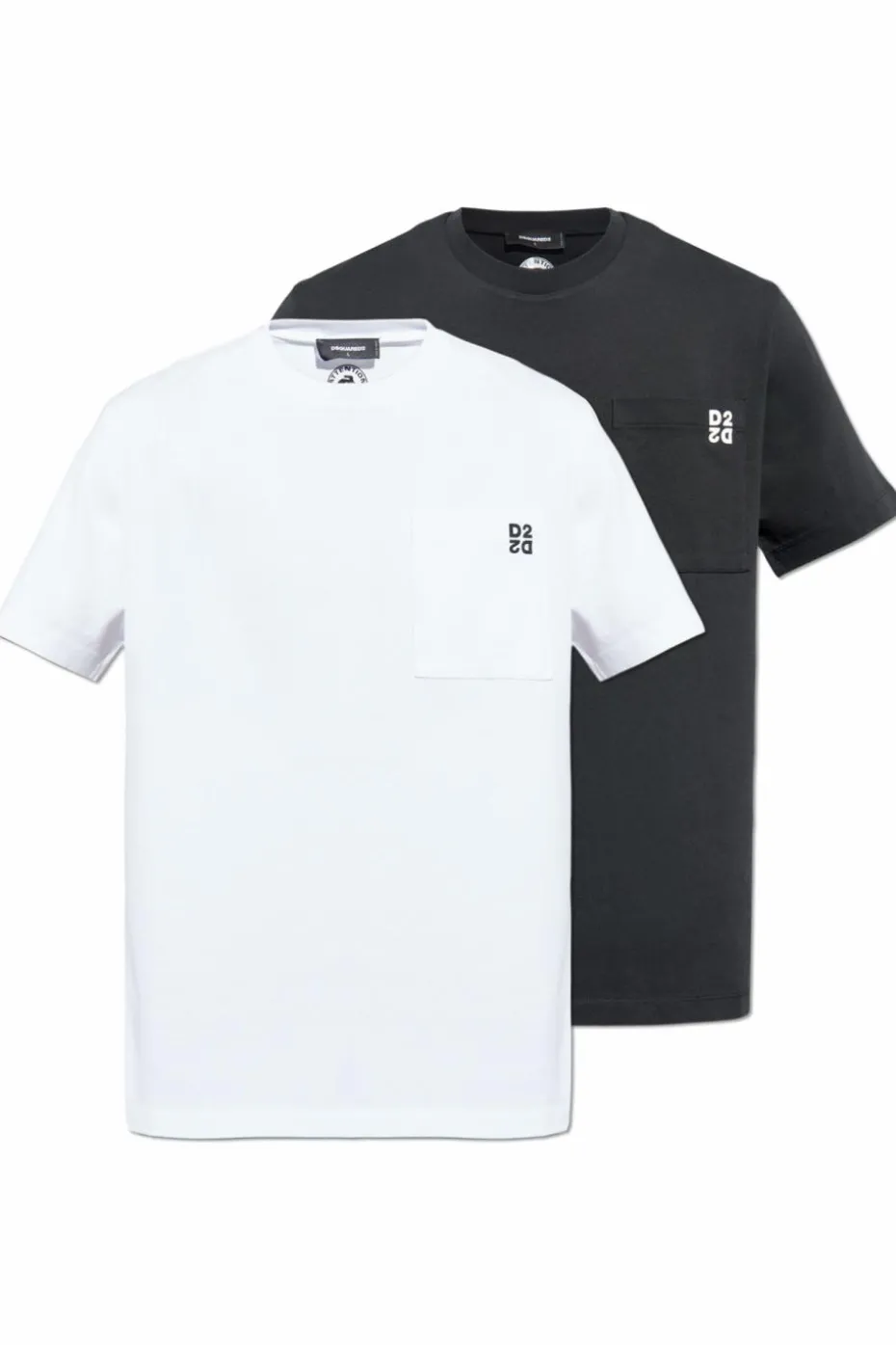 Dsquared2 MULTICOLOUR Two-pack of T-shirts with logo