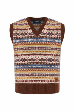 Dsquared2 MULTICOLOUR Wool vest