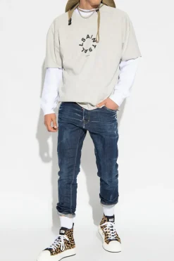 Dsquared2 NAVY BLUE ‘Cool Guy’ jeans