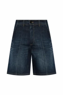 Dsquared2 NAVY BLUE Denim shorts Snatch