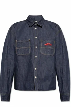 Dsquared2 NAVY BLUE Denim shirt