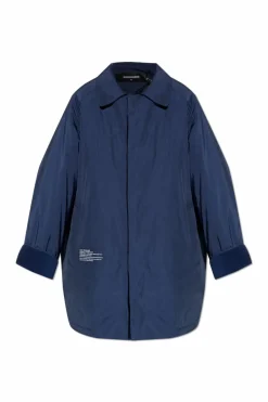 Dsquared2 NAVY BLUE Jacket with collar