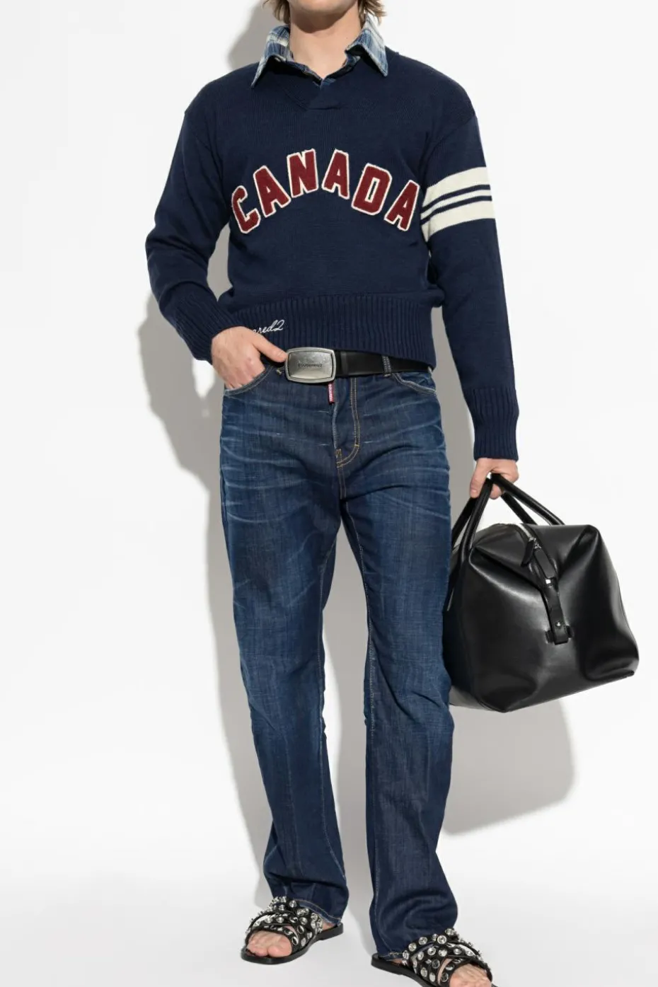 Dsquared2 NAVY BLUE Jeans "642"
