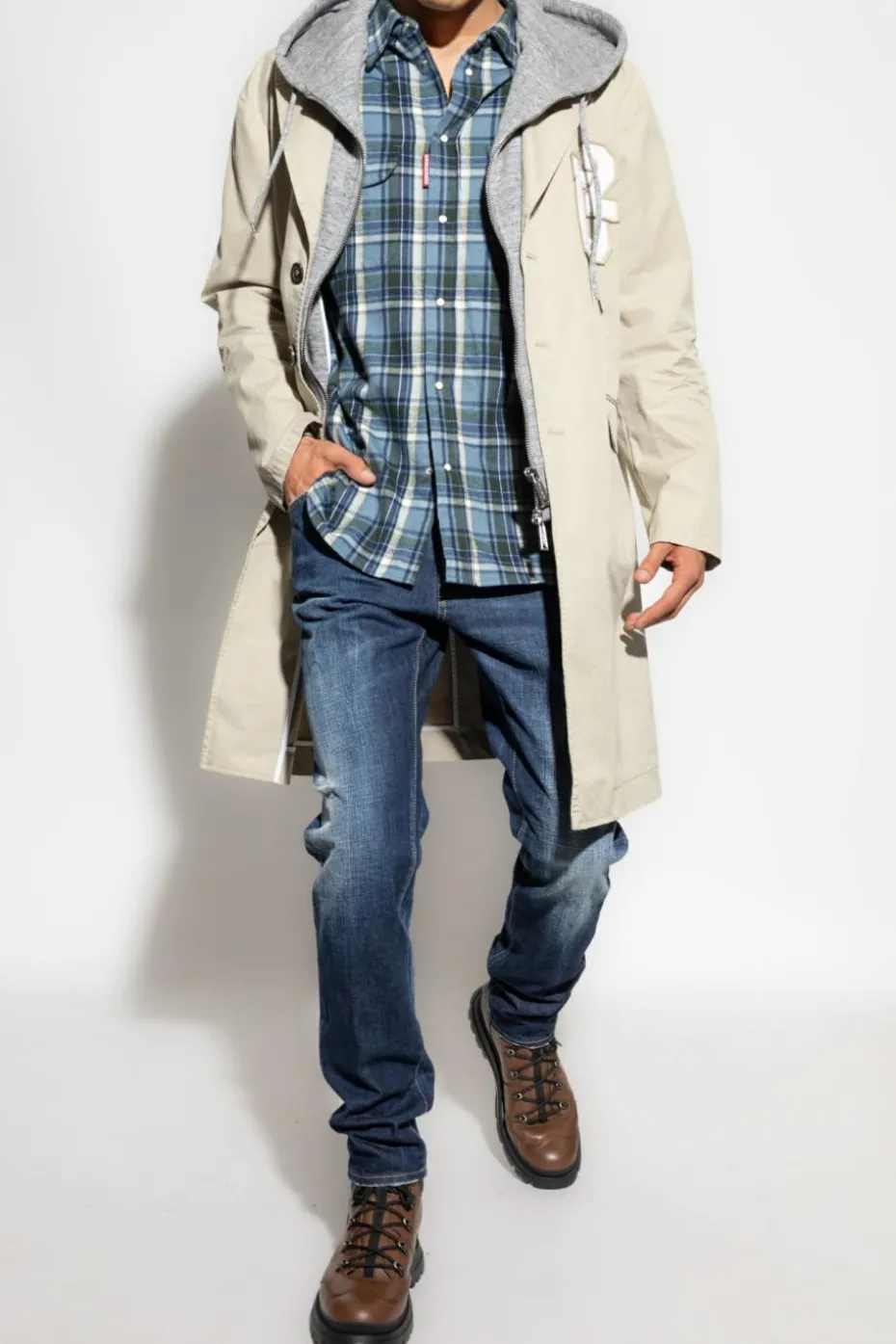 Dsquared2 NAVY BLUE Jeans "Cool Guy"