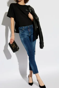 Dsquared2 NAVY BLUE Jeans Cool Girl