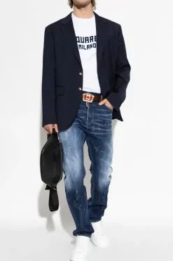 Dsquared2 NAVY BLUE Jeans "642"