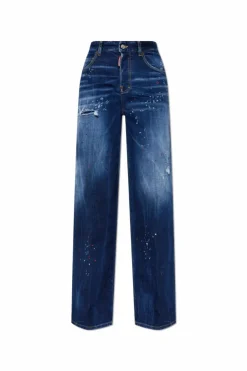 Dsquared2 NAVY BLUE Jeans 'Traveller'