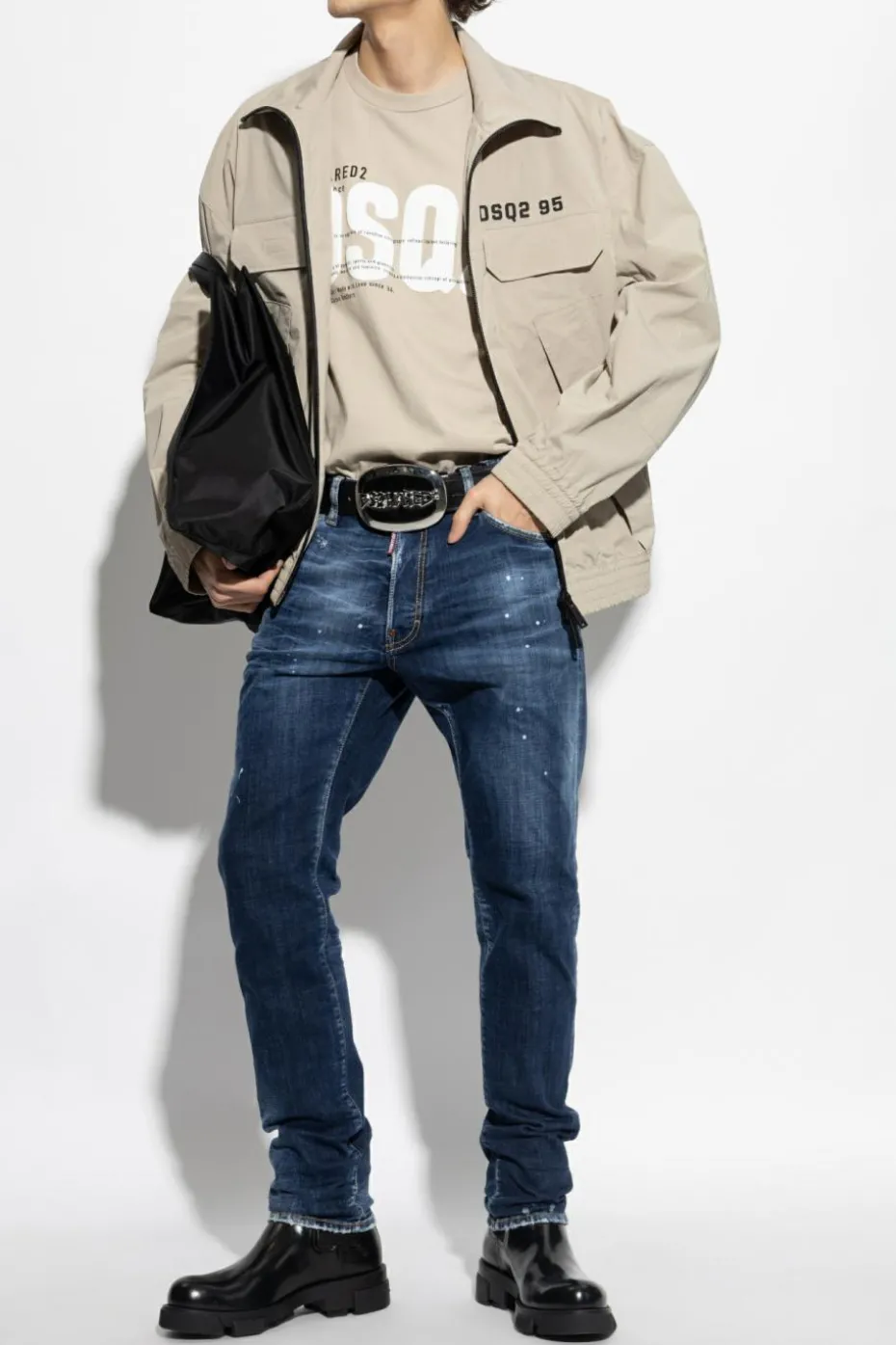 Dsquared2 NAVY BLUE Jeans Cool Guy