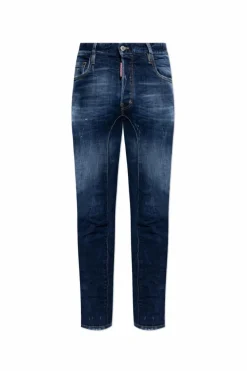 Dsquared2 NAVY BLUE Jeans Tidy Biker