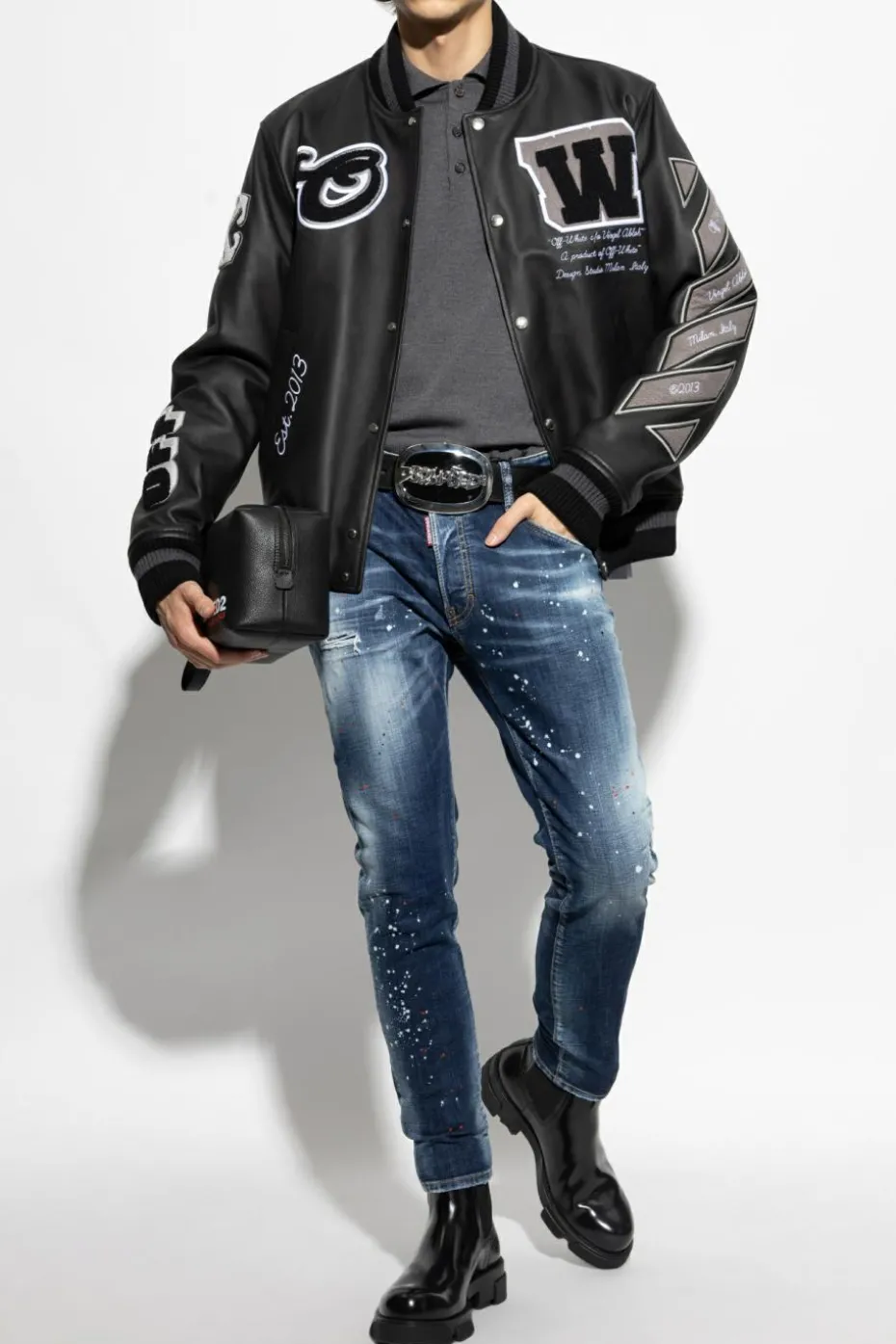 Dsquared2 NAVY BLUE Jeans Super Twinky