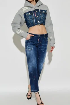 Dsquared2 NAVY BLUE `Jenna` jeans