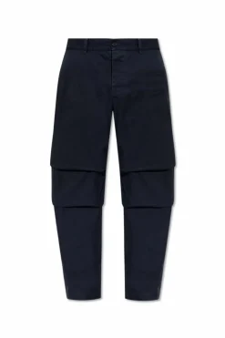 Dsquared2 NAVY BLUE Pants with logo