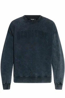 Dsquared2 NAVY BLUE Sweatshirt with logo