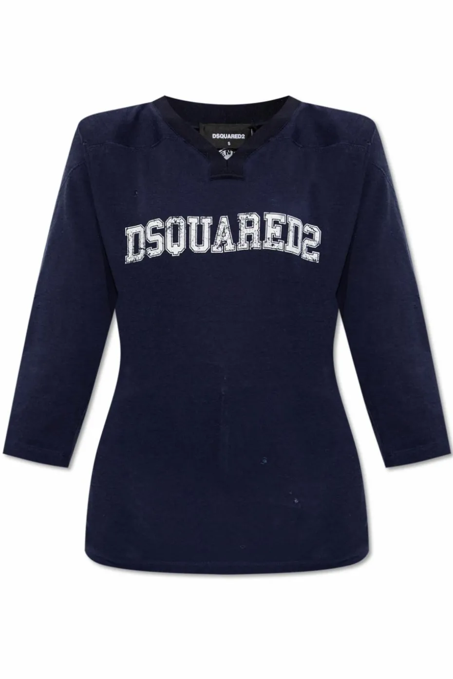 Dsquared2 NAVY BLUE T-shirt with logo