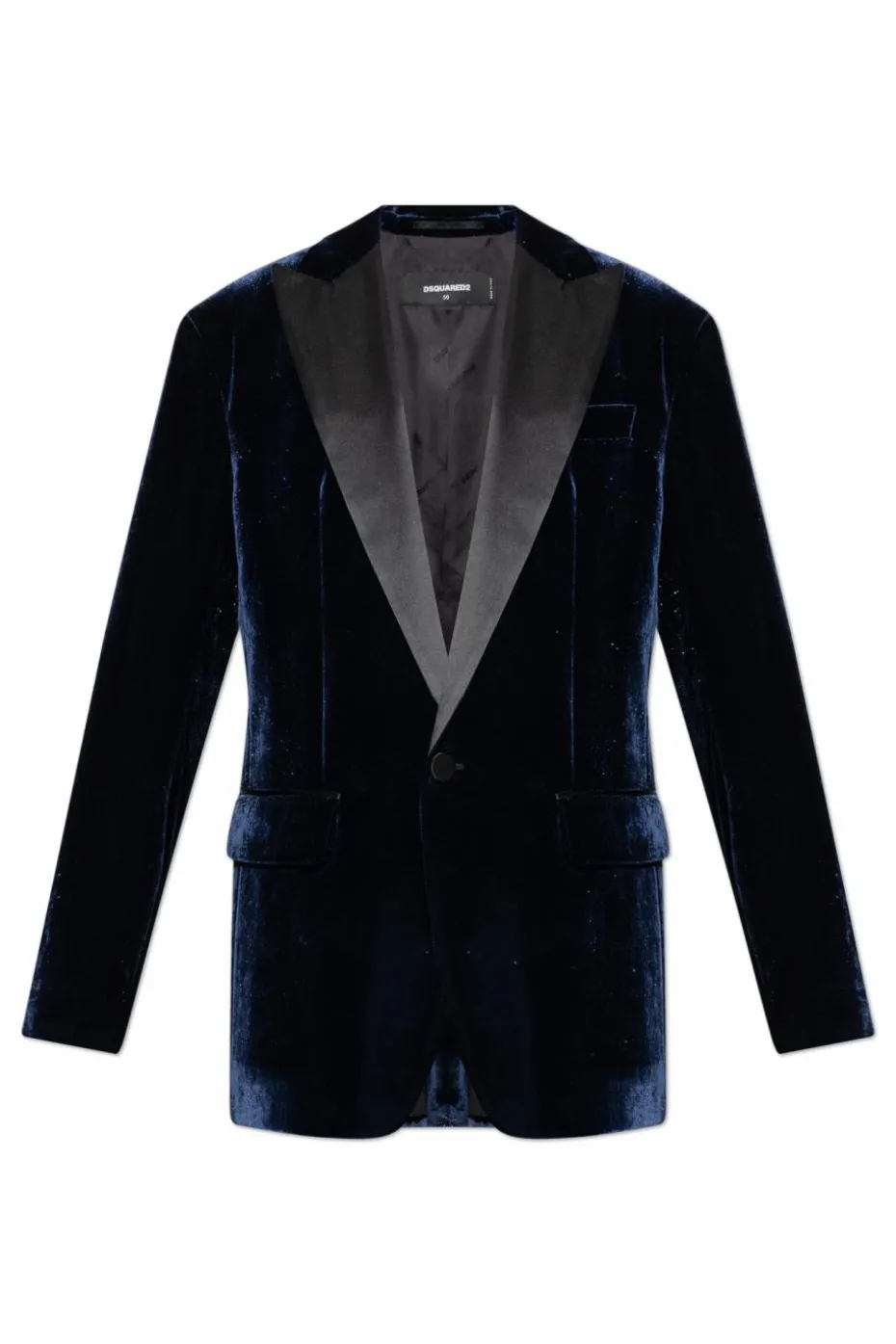 Dsquared2 NAVY BLUE Velvet blazer